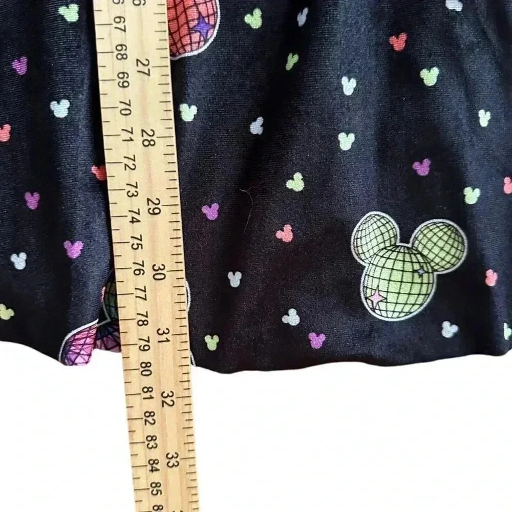 Wild Rich Kids Velvet Disco Mickey Twirl Dress - youth 11/12 - Picture 7 of 10